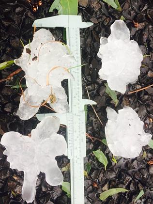 Hailstorm information giant-hailstone-shapes Hailstorm information