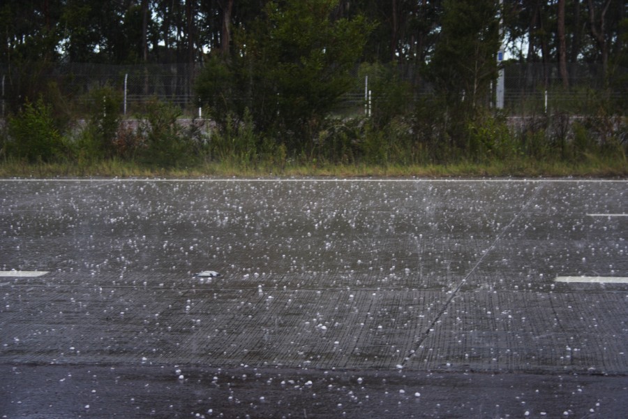 Storm over the Hunter region, 15 March 2009